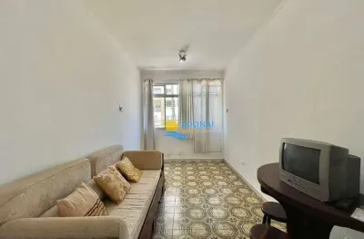 Apartamento com 1 dormitório à venda, 65 m² por r$ 280.000,00 - jardim astúrias - guarujá/sp