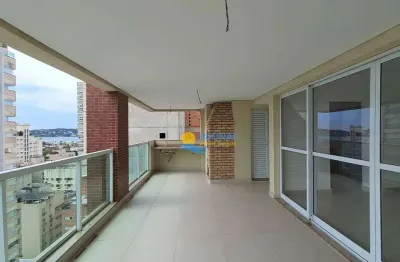 Apartamento com 3 dormitórios à venda, 118 m² por r$ 850.000,00 - enseada - guarujá/sp