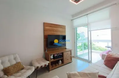 Apartamento com 2 dormitórios à venda, 88 m² por r$ 550.000,00 - enseada - guarujá/sp