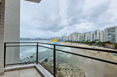 Apartamento com 3 dormitórios à venda, 200 m² por r$ 850.000,00 - pitangueiras - guarujá/sp