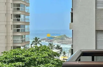 Apartamento com 2 dormitórios à venda, 100 m² por r$ 530.000,00 - pitangueiras - guarujá/sp