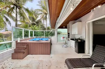 Cobertura com 2 dormitórios à venda, 145 m² por r$ 1.400.000,00 - tombo - guarujá/sp
