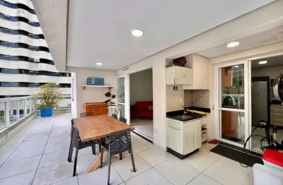 Apartamento garden com 3 dormitórios à venda, 100 m² por r$ 1.200.000,00 - pitangueiras - guarujá/sp