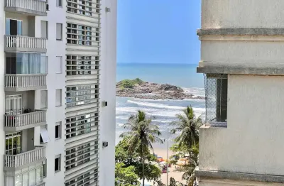Apartamento com 3 dormitórios à venda, 107 m² por r$ 480.000,00 - pitangueiras - guarujá/sp