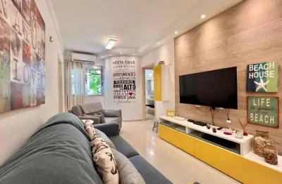 Apartamento com 1 quarto à venda, 57 m² por r$ 405.000 - tombo - guarujá/sp