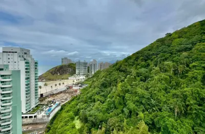 Apartamento à venda na praia da enseada, 2 quartos, vista mar, 2 vagas.