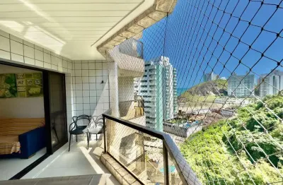 Apartamento à venda na praia da enseada, 3 quartos, 2 vagas,
