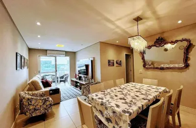 Apartamento com 3 dormitórios à venda, 96 m² por r$ 850.000,00 - jardim astúrias - guarujá/sp
