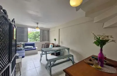 Apartamento com 2 dormitórios à venda, 65 m² por r$ 450.000,00 - tombo - guarujá/sp