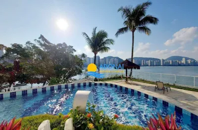 Apartamento com 3 dormitórios à venda, 160 m² por r$ 1.300.000,00 - jardim astúrias - guarujá/sp