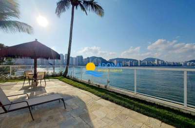 Apartamento com 3 dormitórios à venda, 160 m² por r$ 1.300.000,00 - jardim astúrias - guarujá/sp