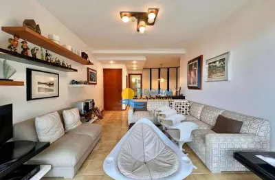 Apartamento com 4 dormitórios à venda, 130 m² por r$ 900.000,00 - pitangueiras - guarujá/sp