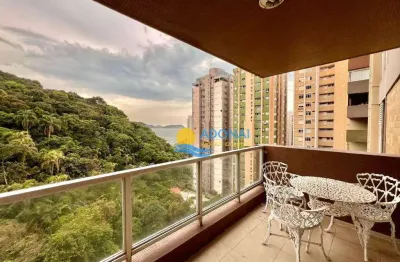 Apartamento com 4 dormitórios à venda, 130 m² por r$ 850.000,00 - pitangueiras - guarujá/sp