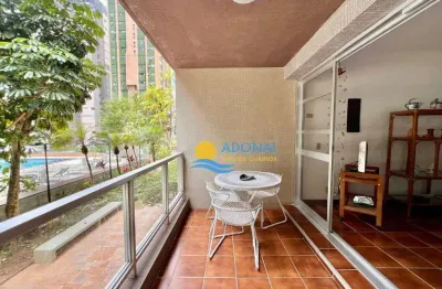 Apartamento com 4 dormitórios à venda, 130 m² por r$ 680.000,00 - pitangueiras - guarujá/sp