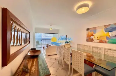 Apartamento com 4 dormitórios à venda, 210 m² por r$ 1.300.000,00 - pitangueiras - guarujá/sp