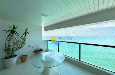 Apartamento com 3 dormitórios à venda, 186 m² por r$ 1.700.000,00 - pitangueiras - guarujá/sp