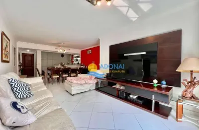 Apartamento com 3 dormitórios à venda, 143 m² por r$ 800.000,00 - pitangueiras - guarujá/sp