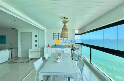 Apartamento com 3 dormitórios à venda, 186 m² por r$ 1.800.000,00 - pitangueiras - guarujá/sp