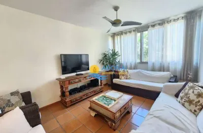 Apartamento com 3 dormitórios à venda, 130 m² por r$ 530.000,00 - enseada - guarujá/sp