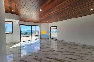 Cobertura com 4 dormitórios à venda, 424 m² por r$ 1.700.000,00 - enseada - guarujá/sp