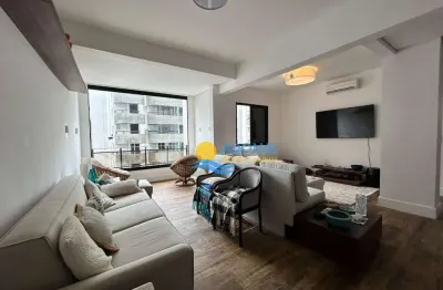 Apartamento com 3 dormitórios à venda, 115 m² por r$ 660.000,00 - pitangueiras - guarujá/sp