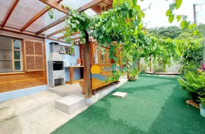 Casa com 5 dormitórios à venda, 215 m² por r$ 1.000.000,00 - jardim guaiuba - guarujá/sp