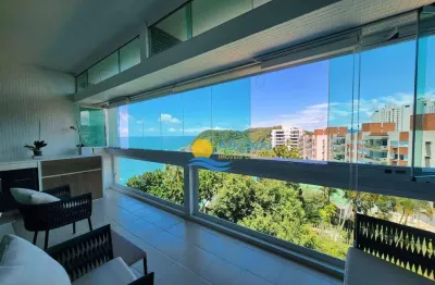 Apartamento com 3 dormitórios à venda, 140 m² por r$ 1.500.000,00 - enseada - guarujá/sp