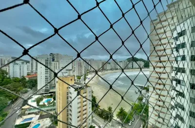 Apartamento com 3 dormitórios à venda, 120 m² por r$ 1.500.000,00 - jardim astúrias - guarujá/sp