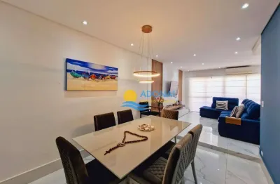 Apartamento com 3 dormitórios à venda, 170 m² por r$ 990.000,00 - pitangueiras - guarujá/sp