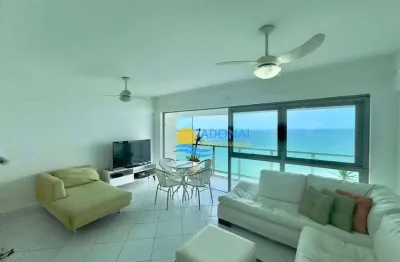 Apartamento à venda na praia das pitangueiras, vista para o mar, 3 quartos, 1 vaga.