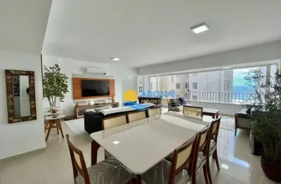 Apartamento com 3 dormitórios à venda, 200 m² por r$ 990.000,00 - pitangueiras - guarujá/sp