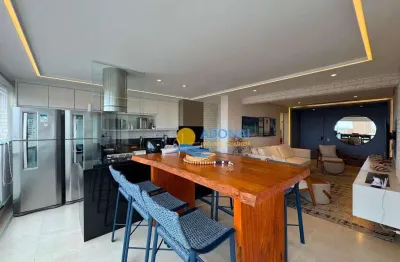 Apartamento com 3 dormitórios à venda, 103 m² por r$ 1.150.000 - enseada - guarujá/sp