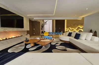 Casa com 9 dormitórios à venda, 800 m² por r$ 16.500.000,00 - jardim acapulco - guarujá/sp
