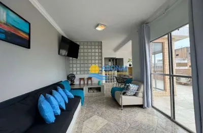 Cobertura com 3 dormitórios à venda, 165 m² por r$ 530.000,00 - enseada - guarujá/sp