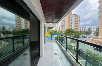 Apartamento com 3 dormitórios à venda, 120 m² por r$ 670.000,00 - jardim astúrias - guarujá/sp