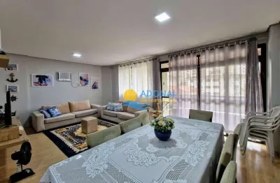 Apartamento com 3 dormitórios à venda, 135 m² por r$ 650.000,00 - pitangueiras - guarujá/sp