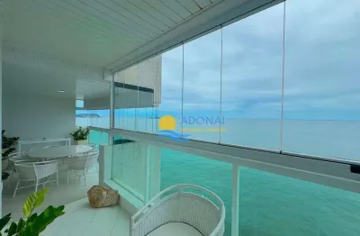 Apartamento com 3 dormitórios à venda, 186 m² por r$ 2.400.000,00 - pitangueiras - guarujá/sp