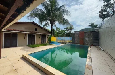 Casa com 3 dormitórios à venda, 190 m² por r$ 1.100.000,00 - pernambuco ii - guarujá/sp