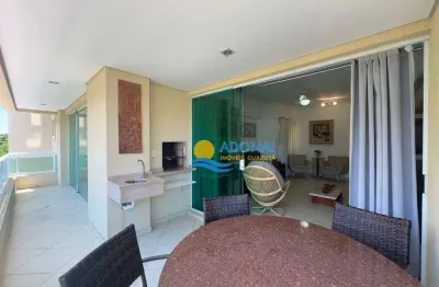 Apartamento com 4 dormitórios à venda, 145 m² por r$ 950.000,00 - enseada - guarujá/sp