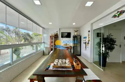 Apartamento com 5 dormitórios à venda, 250 m² por r$ 1.960.000 - pitangueiras - guarujá/sp