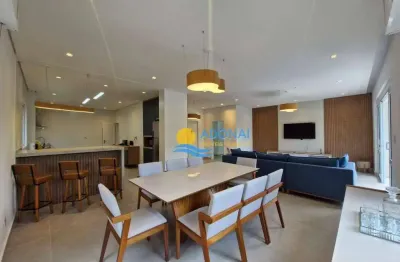 Apartamento com 5 dormitórios à venda, 210 m² por r$ 1.200.000,00 - pitangueiras - guarujá/sp