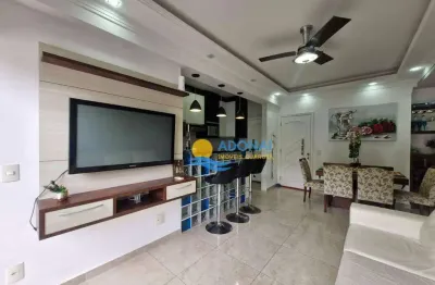 Apartamento com 3 dormitórios à venda, 88 m² por r$ 640.000,00 - pitangueiras - guarujá/sp