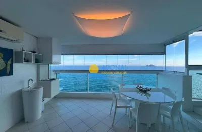 Apartamento com 3 dormitórios à venda, 186 m² por r$ 1.850.000,00 - pitangueiras - guarujá/sp