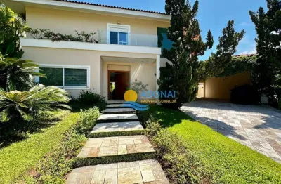 Casa com 5 dormitórios à venda, 560 m² por r$ 4.000.000 - jardim acapulco - guarujá/sp
