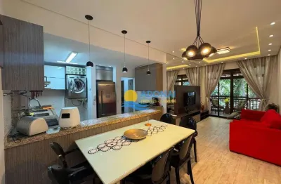 Apartamento com 2 dormitórios à venda, 85 m² por r$ 990.000,00 - enseada - guarujá/sp