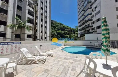 Apartamento com 3 dormitórios à venda, 100 m² por r$ 630.000,00 - pitangueiras - guarujá/sp