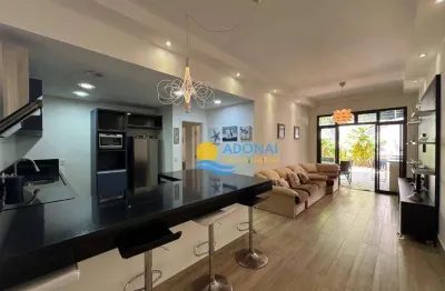 Apartamento com 2 dormitórios à venda, 125 m² por r$ 1.200.000,00 - enseada - guarujá/sp