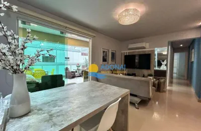 Apartamento com 2 dormitórios à venda, 101 m² por r$ 750.000,00 - pitangueiras - guarujá/sp