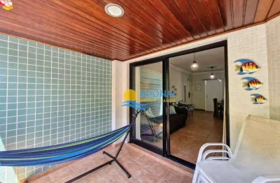 Apartamento com 3 dormitórios à venda, 100 m² por r$ 590.000,00 - pitangueiras - guarujá/sp