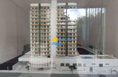 Apartamento com 1 dormitório à venda, 55 m² por r$ 370.000,00 - enseada - guarujá/sp